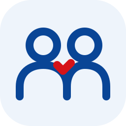 Custom icon representing buyer representation