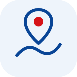 Relocation and communities icon